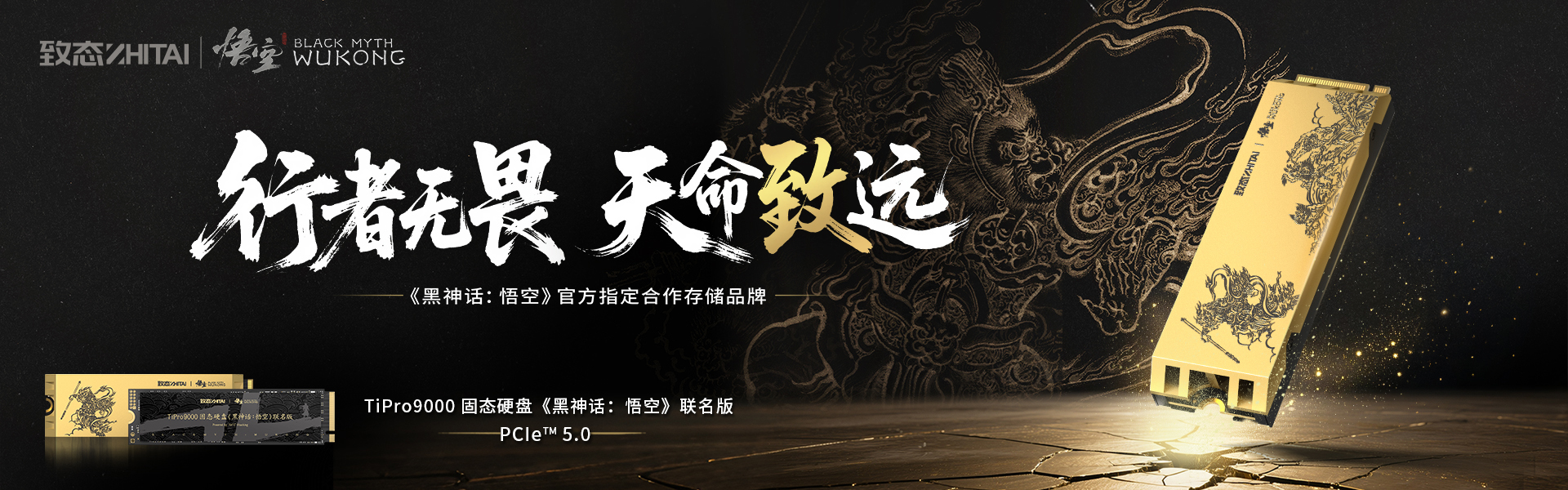 瀚铠,Vastarmor,致态,致态TiPro9000黑悟空联名,TiPro9000,黑悟空,黑悟空联名,YMTC